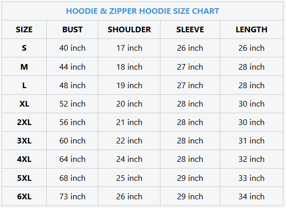 Size chart image 5