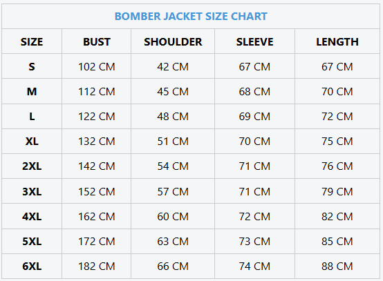 Size chart image 6