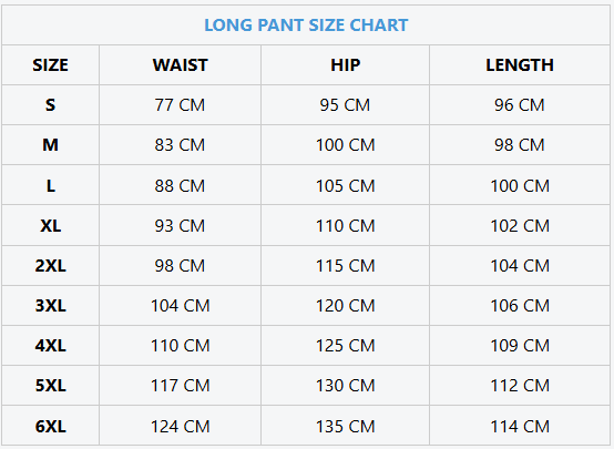 Size chart image 8