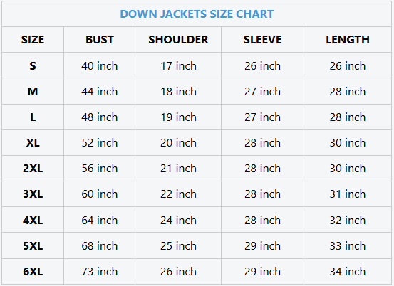Size chart image 9