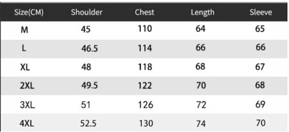 Size chart image 2