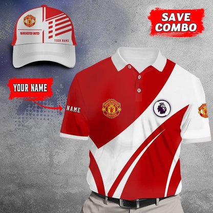 Manchester United Polo Shirt and Cap Combo REUPAHB10485